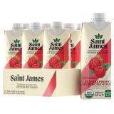 12pk Saint James Red Raspberry Black Tea, 500ml