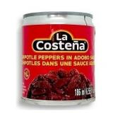 La Costena Chipotle Peppers In Adobo Sauce 186ml