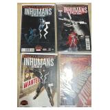4 Pack Marvel Comics Battleworld Inhumans