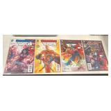 4PC DC Comics SuperMan WonderWoman