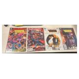 4PC DC Comics SuperMan WonderWoman