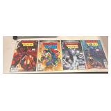 4PC DC Comics SuperMan WonderWoman