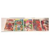 5 Pack Marvel Comics Deadpool &The Merc$ for Money