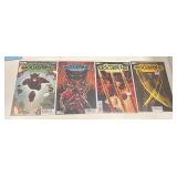 4 Pack Marvel Comics X Deaths/X Lives Of Wolverine