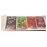 4 Pack Marvel Comics Thunderbolts