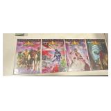 4 Pack BOOM Comics Mighty Morphin Power Rangers