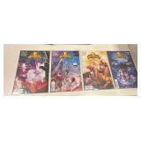 4 Pack BOOM Comics Mighty Morphin Power Rangers