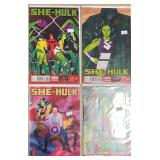 4 Pack Marvel Comics She-Hulk