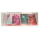 4 Pack Marvel Comics Elektra