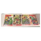 4 Pack Marvel Comics Hulk