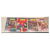 4PC DC Comics SuperMan WonderWoman