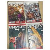 4 Pack Marvel Comics Fantastic Four