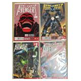 4 Pack Marvel Comics Uncanny Avengers
