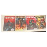 4 Pack Marvel Comics Punisher