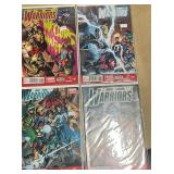 4 Pack Marvel Comics Warriors