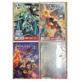 4 Pack Marvel Comics All-New Invaders