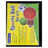 Set Of 4 Sports Balls