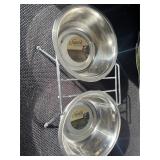 Stainless Steel Double Diner 32oz