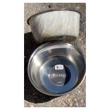 64 oz Stainless Steel Marble Pet Bowl