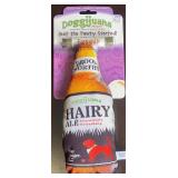 Jumbo Doggijuanna Refillable Beer Soft Dog Toy