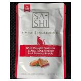 8 x 50 g Sa-Shi Wild Tuna & Aku Tuna Cat Food
