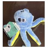 Plush Medium Octopus Dog Toy