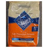 $60 22 lb Blue Buffalo Large Breed Adult Dog Food