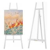 NEW $87 Falling in Art A - Frame Wooden