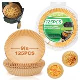 SEALED $40 125PC Air Fryer Paper Liners Disposable