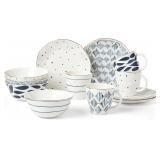 $300 (11pc) Lenox Blue Bay Dessert Set