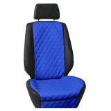 NEW $22 Car Seat Cushion Faux Leather, Blue