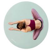 NEW $72 Navaris Round Yoga Mat - 47' Diameter
