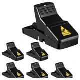 6 Pack Plastic Mouse Traps