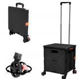 NEW $100 SELORSS Foldable Utility Cart Folding