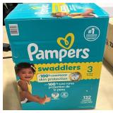 SEALED $34 (Size 3) Pampers Swaddlers Diapers