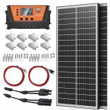 $170 Bifacial 100W Solar Panel Kit