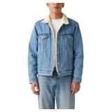 NEW $115 (sz:M) Levi's Mens Sherpa Trucker Jacket