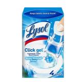 SEALED 4PK Lysol ClickGel Automatic Toilet Cleaner