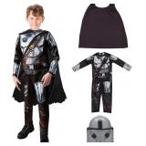 NEW (L) 3PC Kids Mandalo Costume w/Mask & Cloak