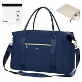 NEW $30 (18x14) Travel Duffel Bag - Navy Blue