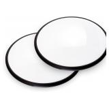 NEW $90 (16'x2pk)  LED Flush Mount Ceiling Light