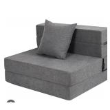 SEALED $220 (T) Tri Folding Sofa Mattress