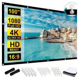 NEW Simple projection screen with hardwear