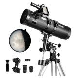 NEW $370 Telescope 130EQ Newtonian Reflector