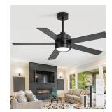 NEW $110 Ceiling Fans with Lights and Remote