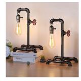 NEW HAITRAL Retro Table Lamp Set of 2