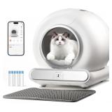 NEW $378 Self-Cleaning Cat Littler Box w/App
