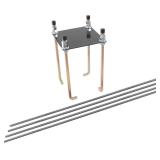 $145 (7') Sliverback Basketball Hoop Anchor Kit