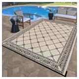 NEW $Outdoor Rug for Patio 6x9ft Waterproof