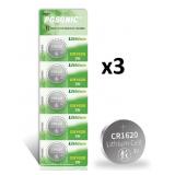 NEW 15PK CR1620 3V Lithium Batteries